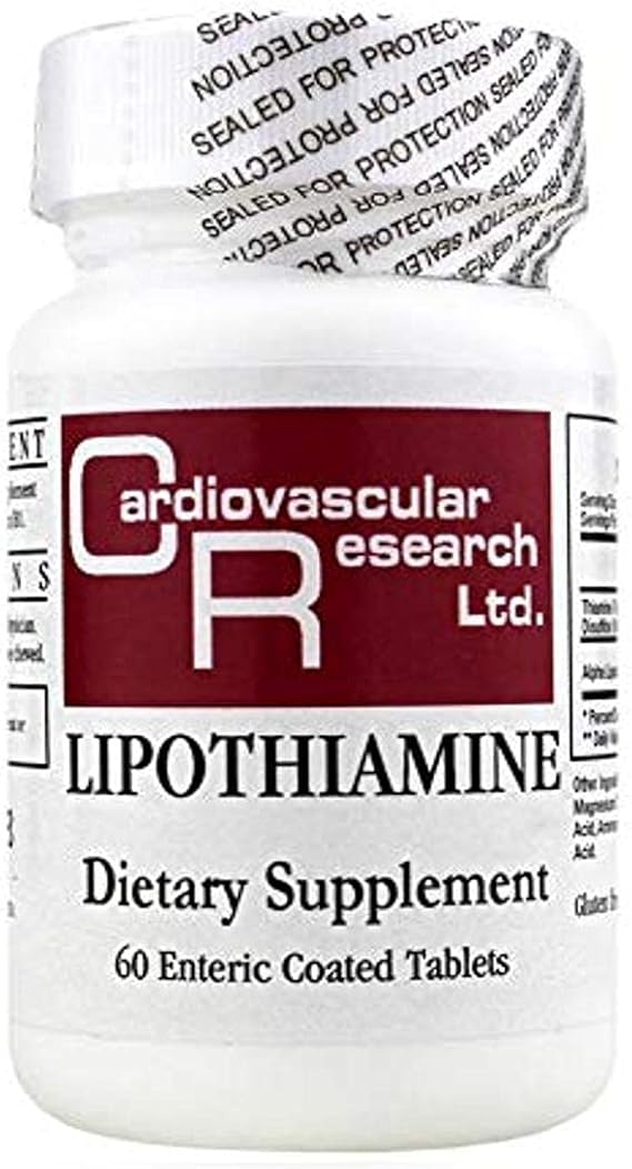 Cardiovascular Research Lipothiamine, White, 60 Count (THIAM2)