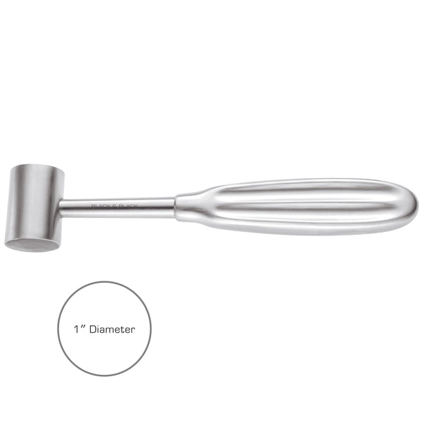 Gerzog Stainless Steel Mallet, 7″ (18cm), 14 oz. Head